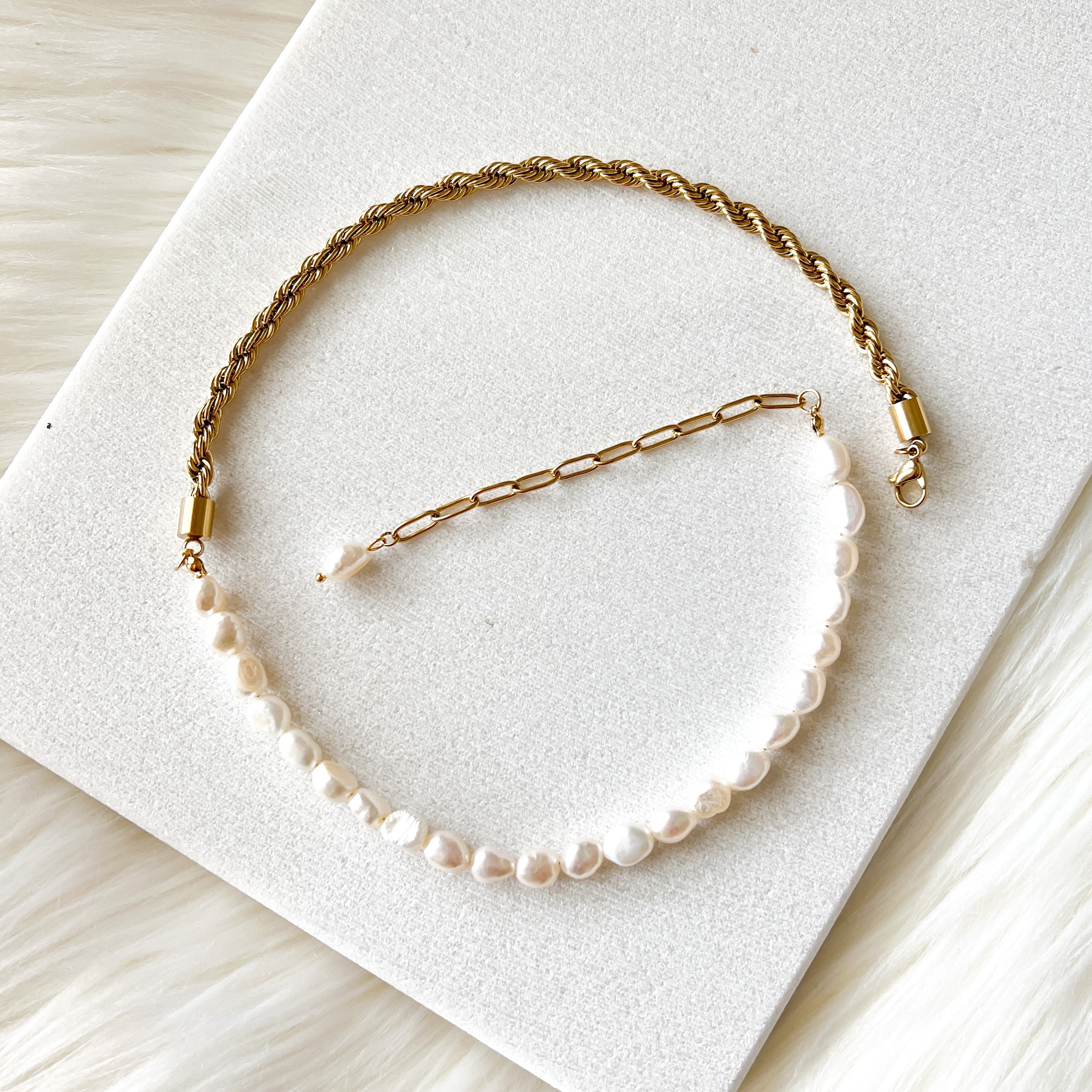 Ashlyn Freshwater Pearl Necklace - LAST CHANCE!