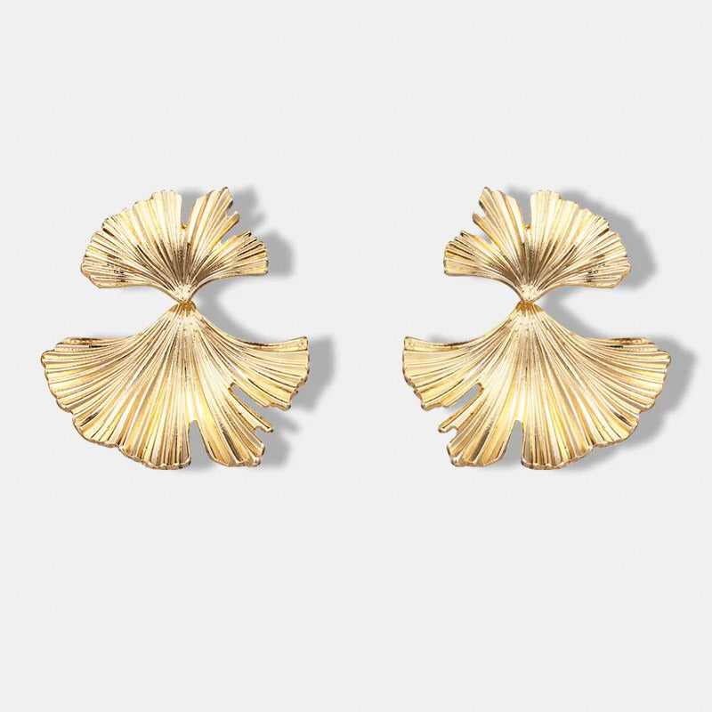 Wisdom Leaf Earrings - LAST CHANCE