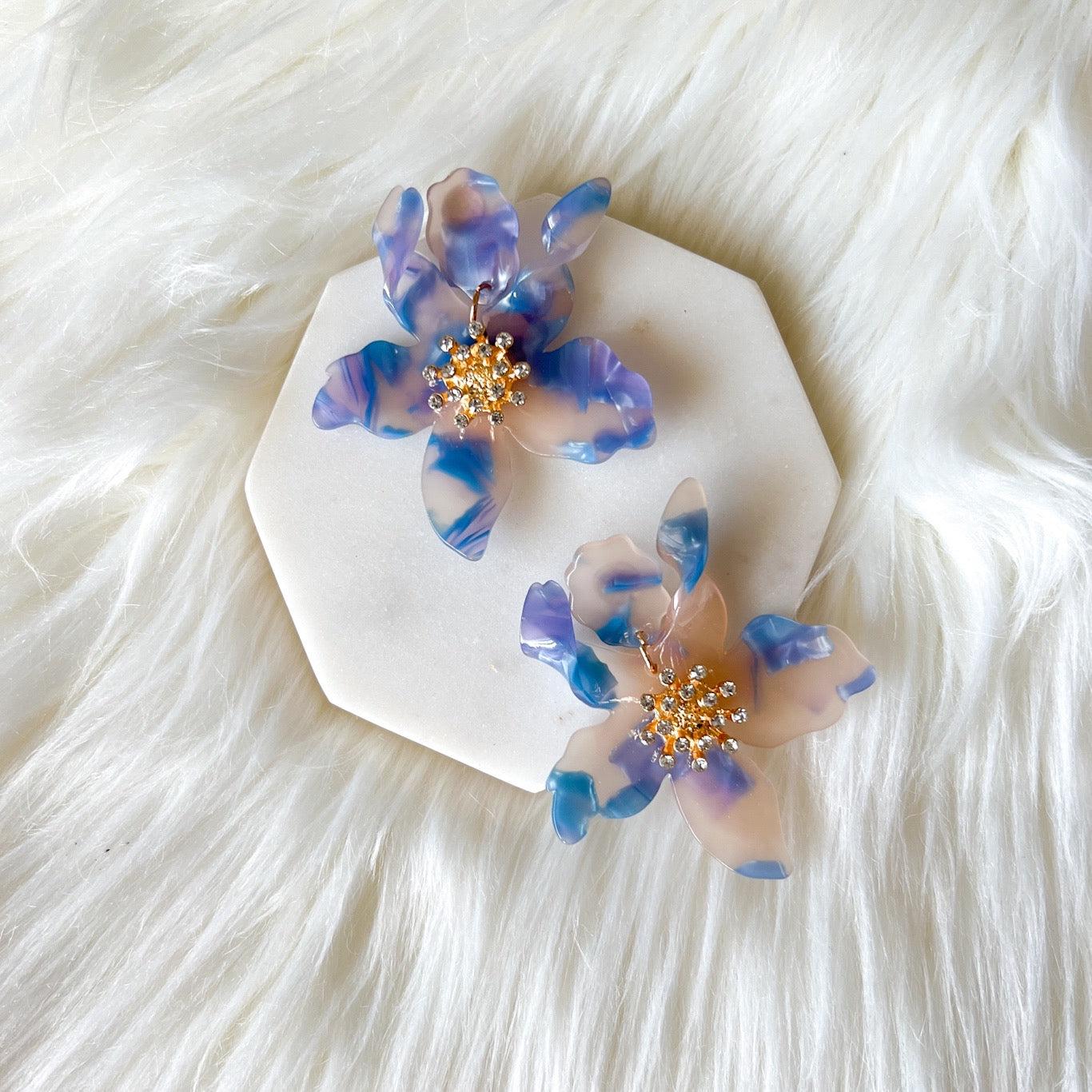 Rue Flower Earrings - 18 COLORS - LAST CHANCE!