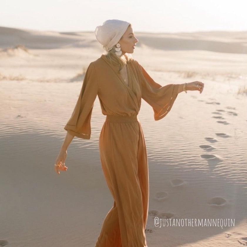 Bellini Raffia Statement Earrings - LAST CHANCE!